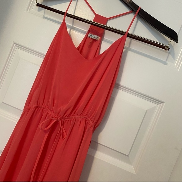 ~ Vintage Free Bird Coral Pink Dress Small S - Picture 5 of 8